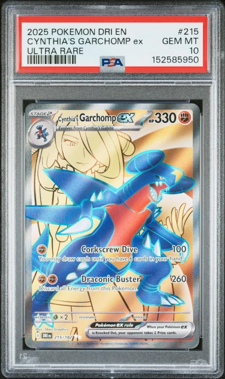 Cynthia'S Garchomp Ex