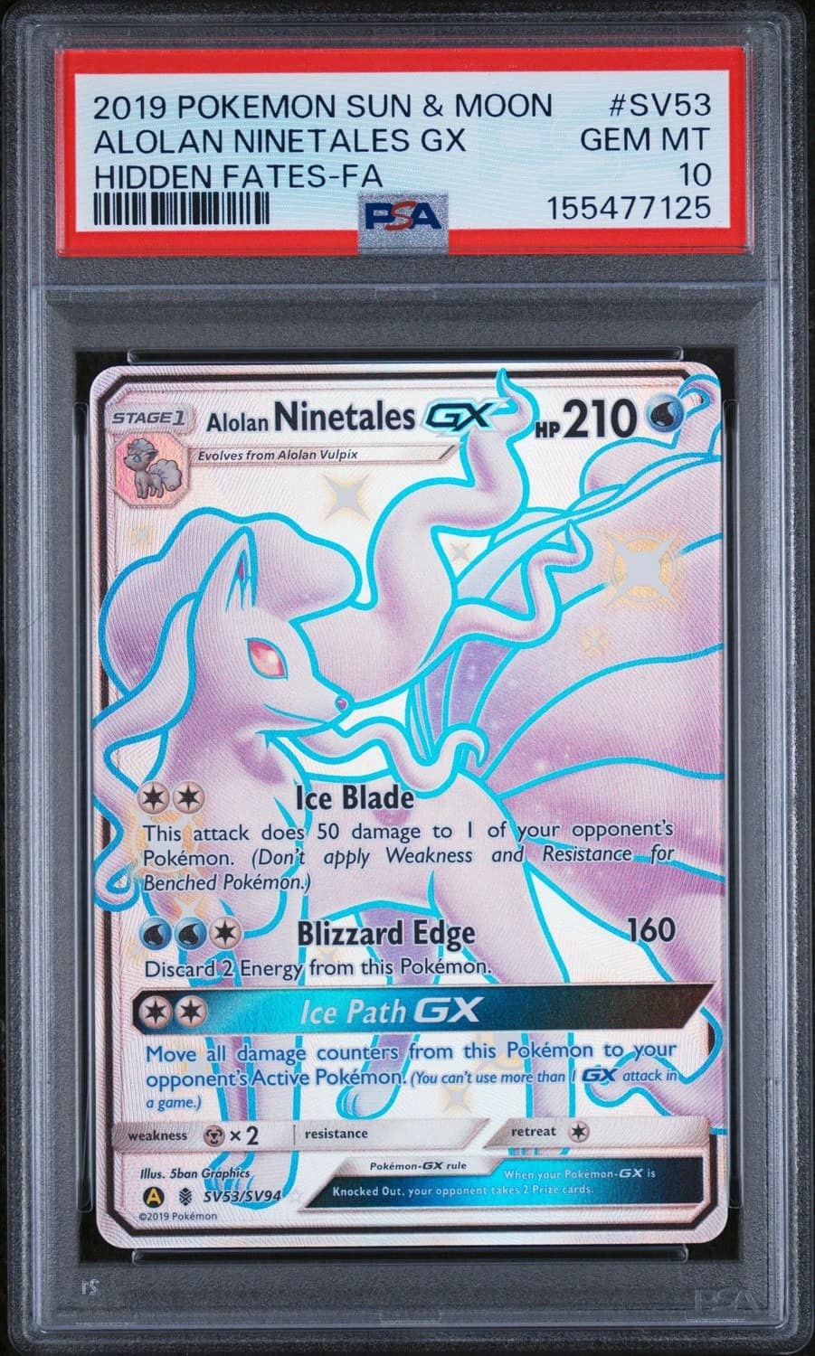 Alolan Ninetales Gx