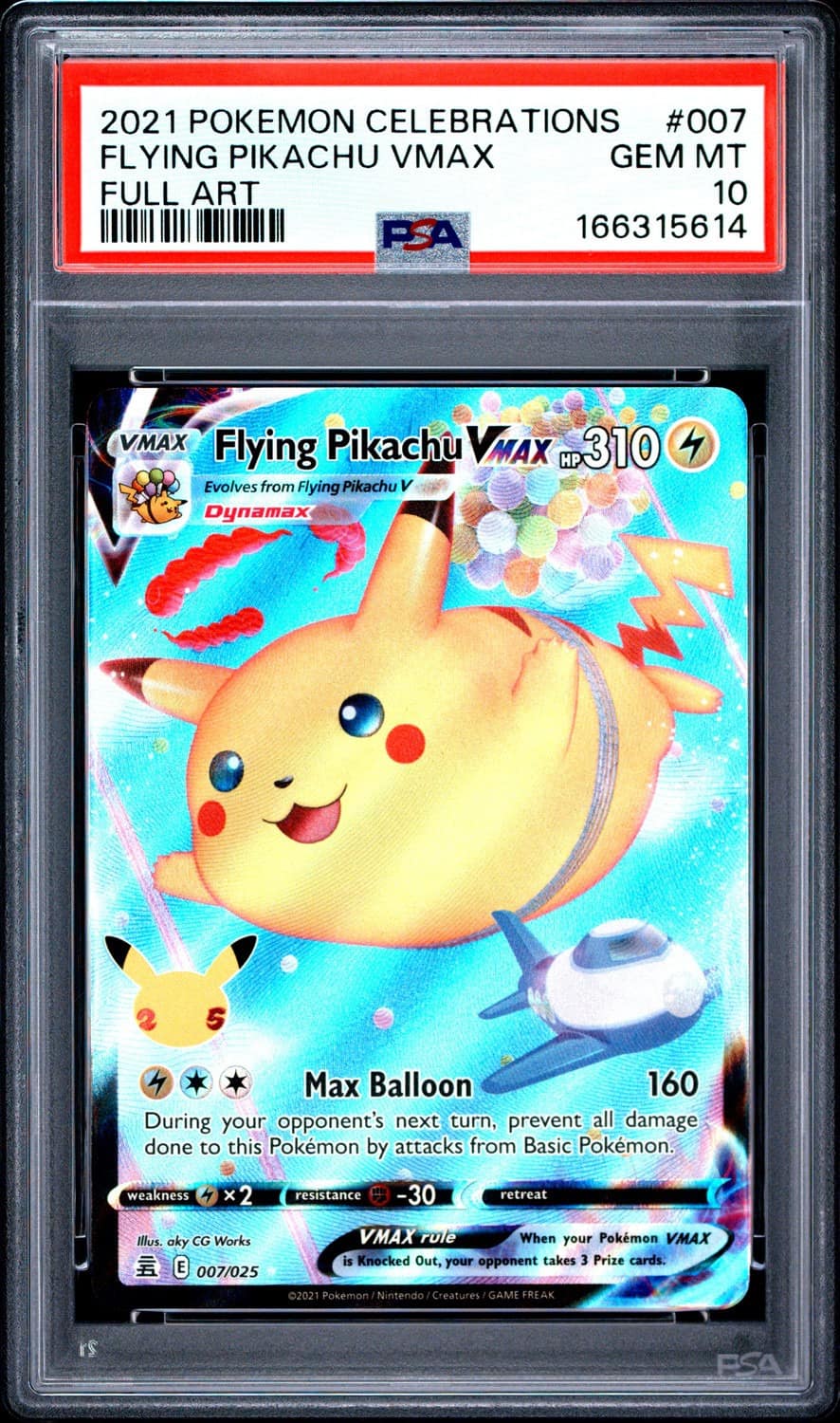 Flying Pikachu Vmax