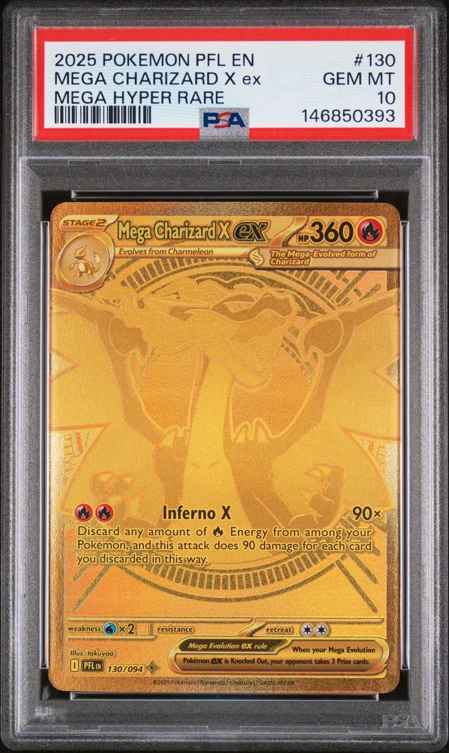 Mega Charizard X Ex