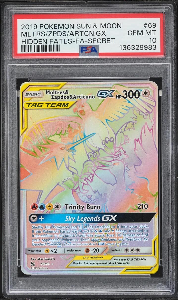 Moltres & Zapdos & Articuno Gx
