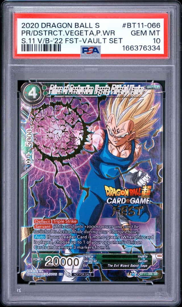 P-D Vegeta, Prideful