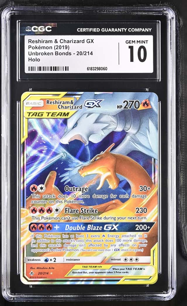 Reshiram & Charizard GX