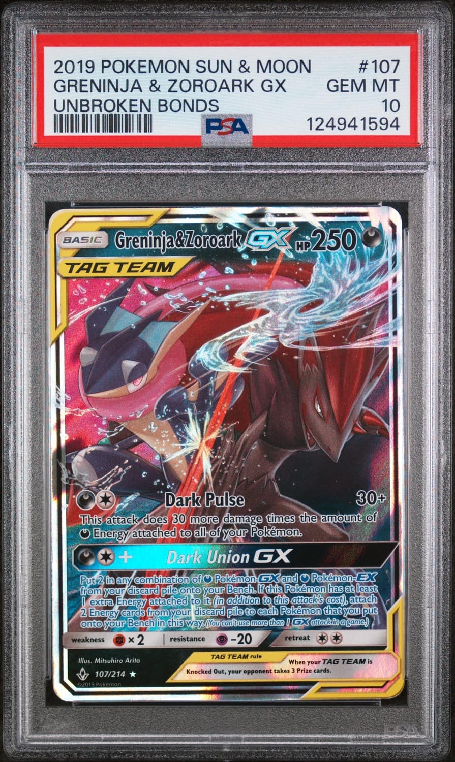 Greninja & Zoroark Gx
