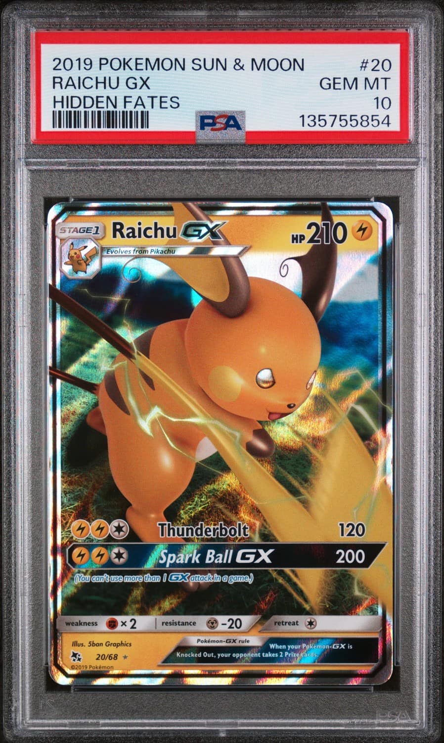 Raichu Gx