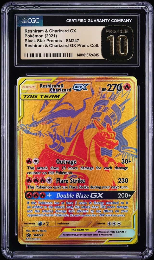 Reshiram & Charizard GX