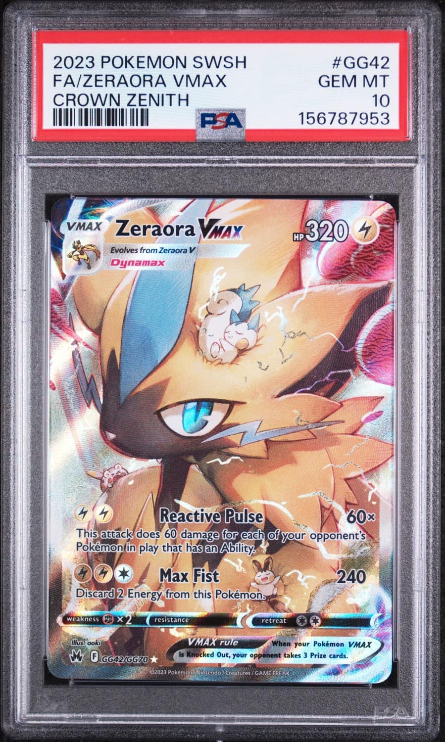Zeraora Vmax