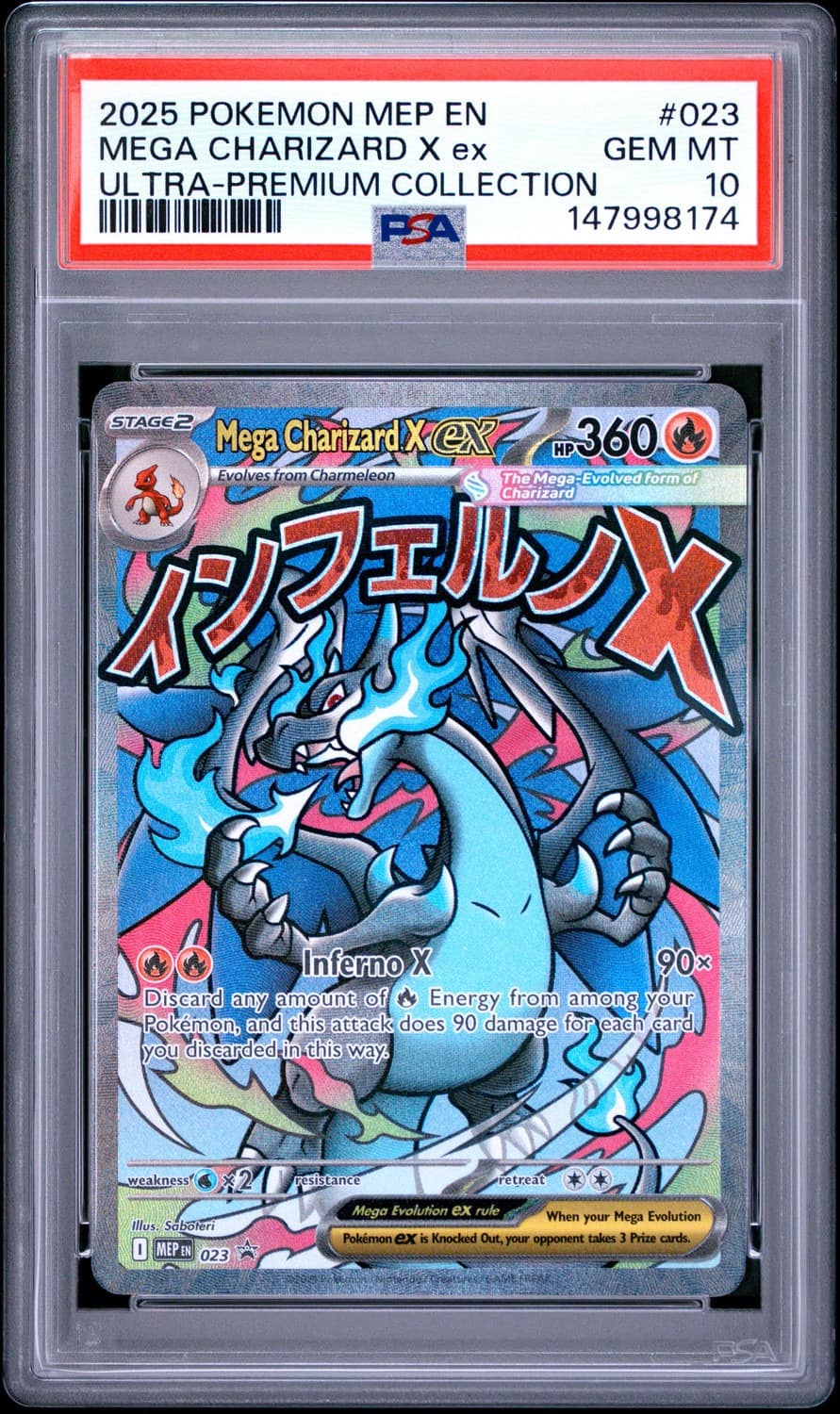 Mega Charizard X Ex
