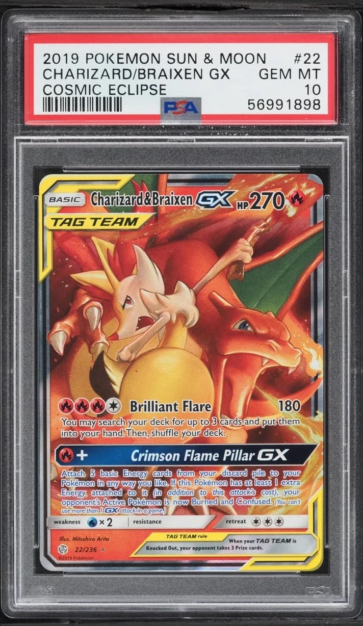 Charizard/braixen Gx