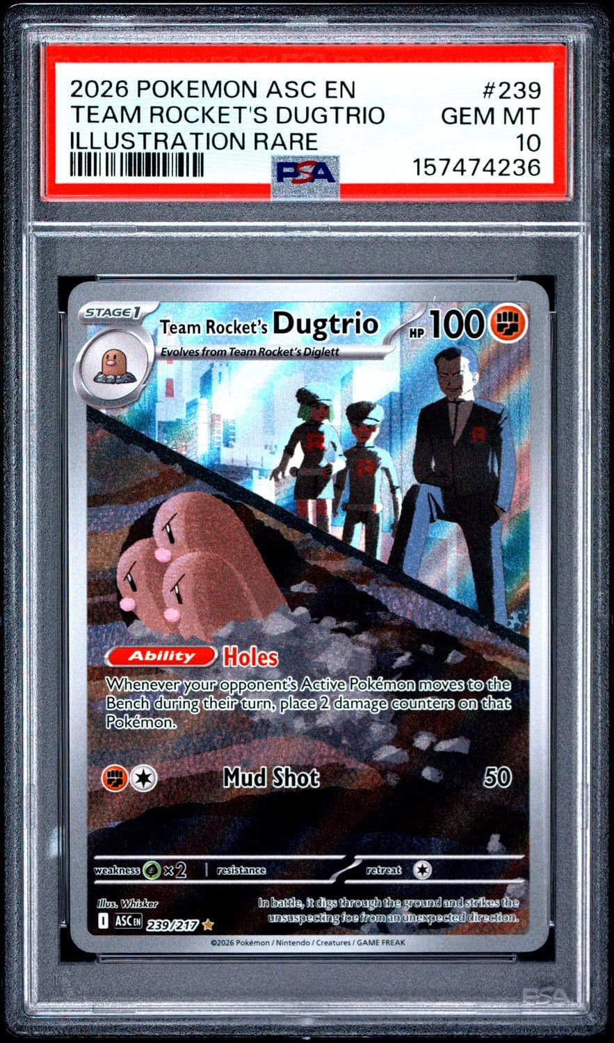Team Rocket'S Dugtrio