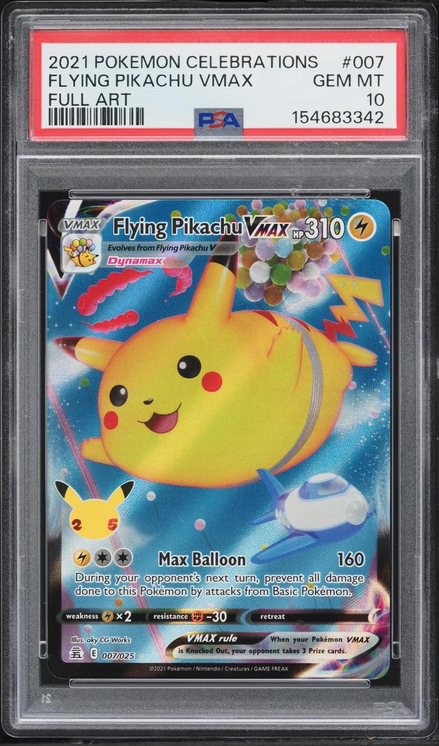 Flying Pikachu Vmax