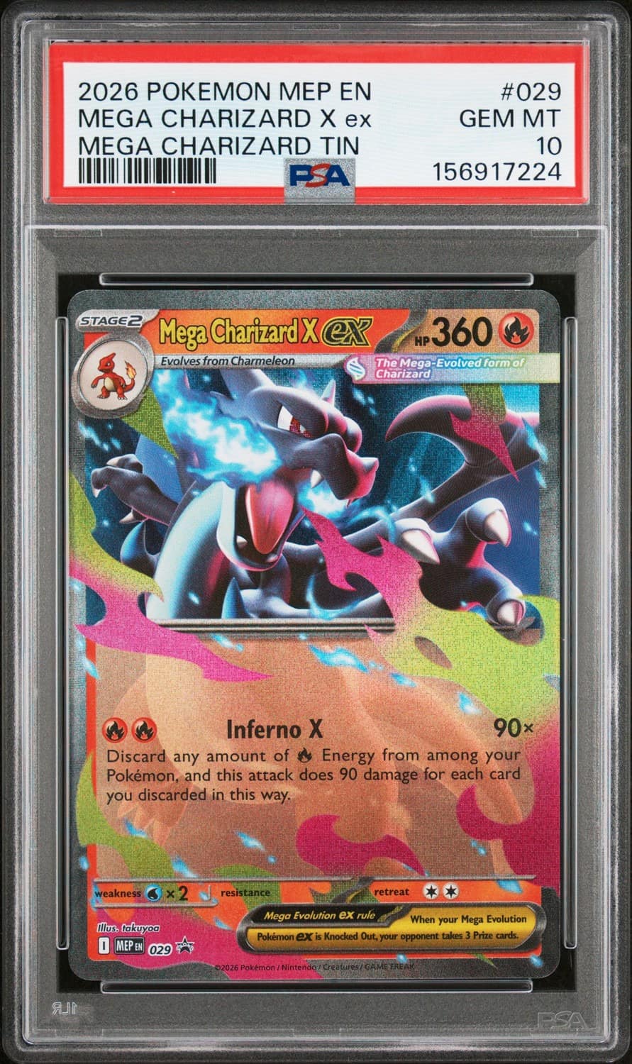 Mega Charizard X Ex