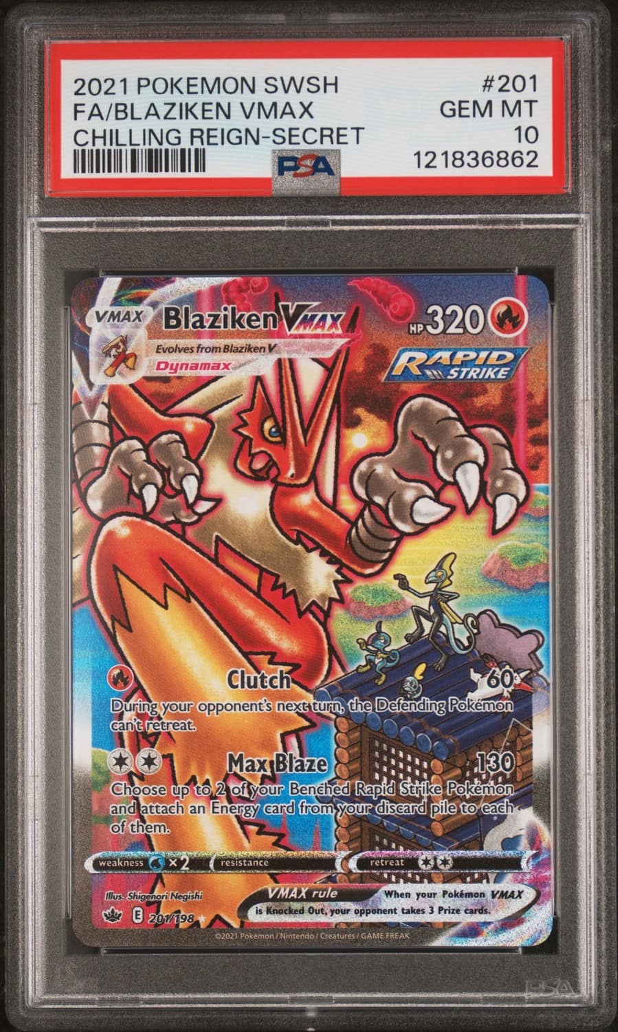 Blaziken Vmax