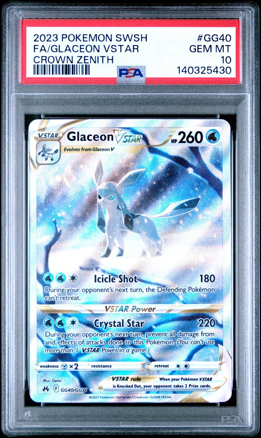 Glaceon Vstar