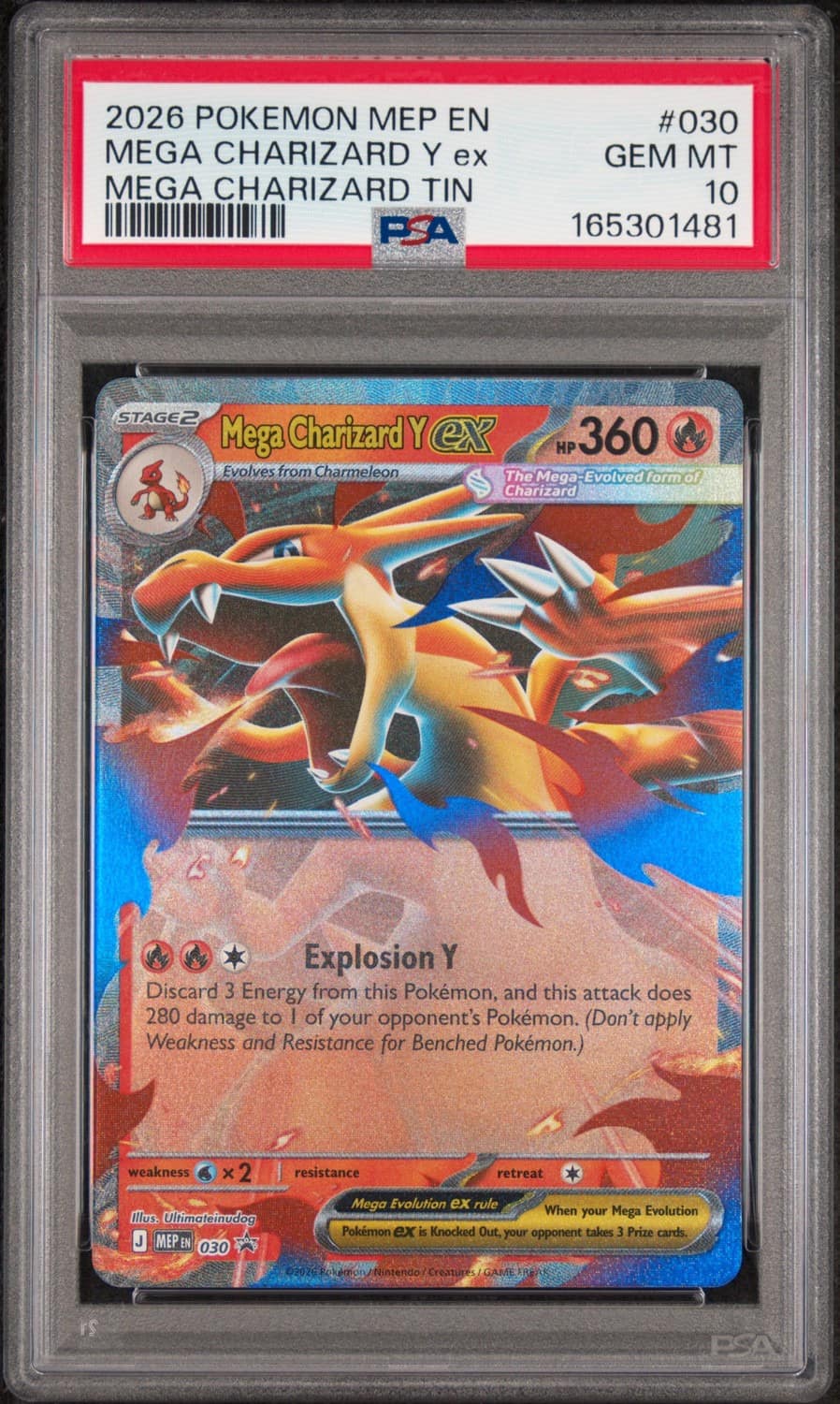 Mega Charizard Y Ex