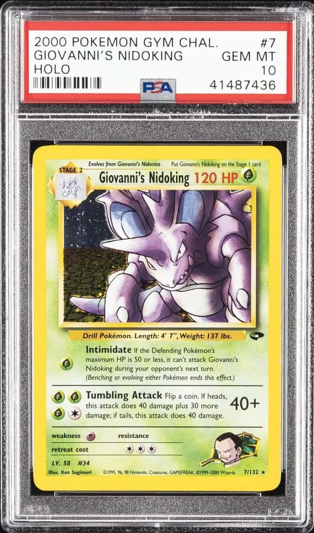 Giovanni's Nidoking