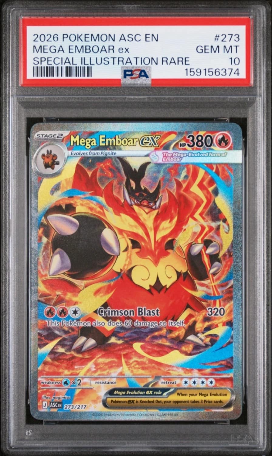 Mega Emboar Ex