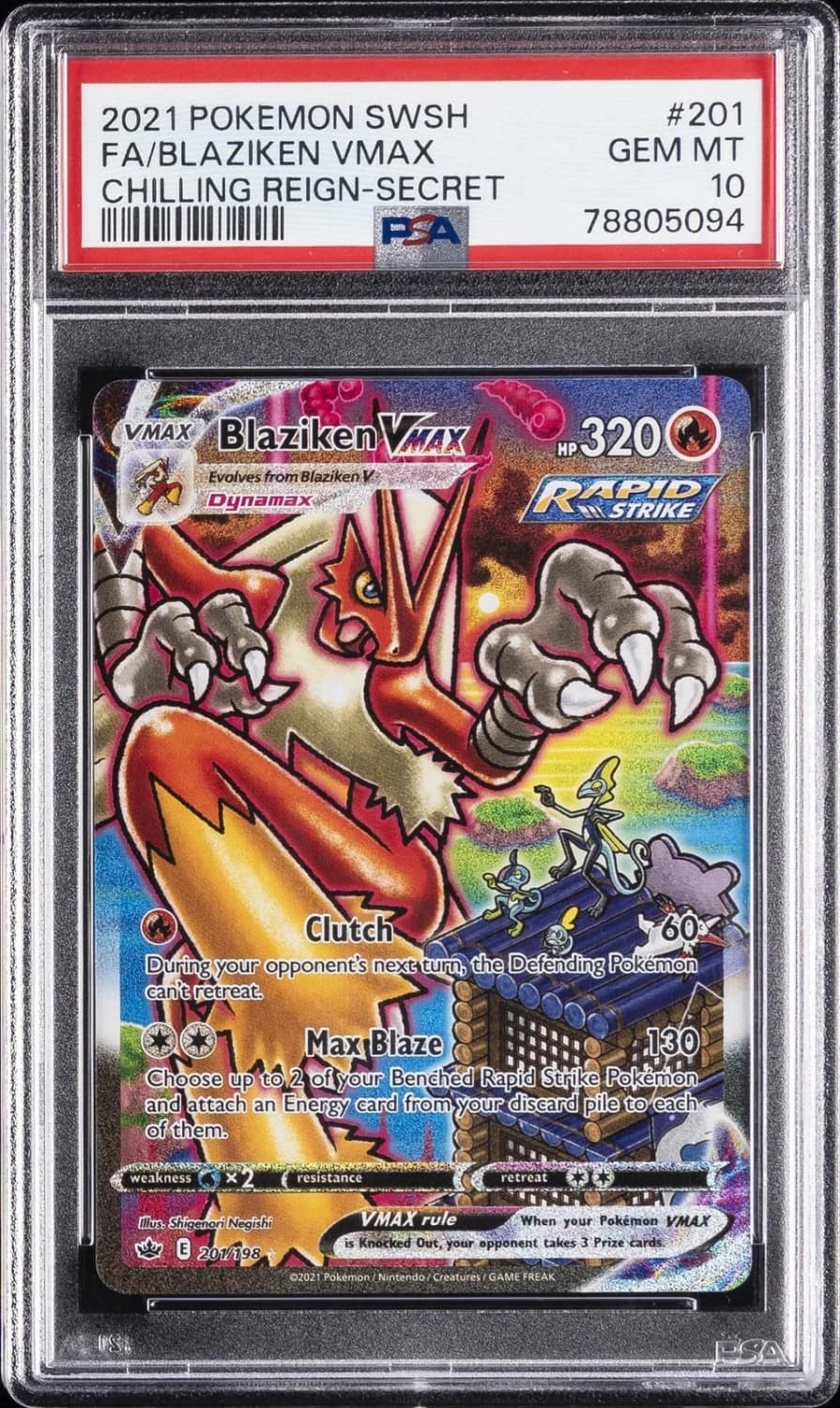 Blaziken Vmax