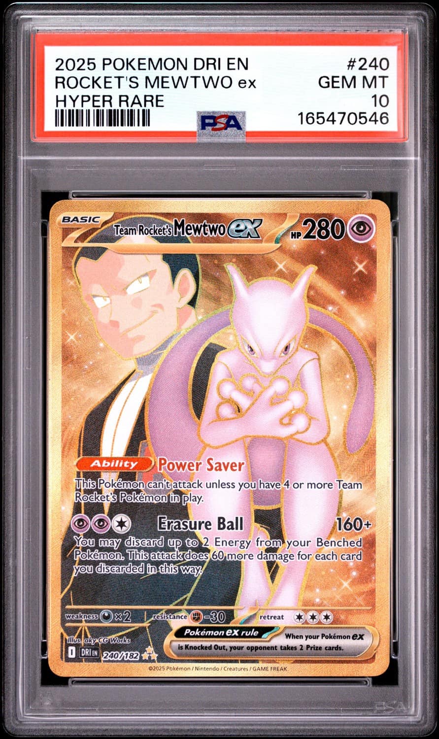 Rocket'S Mewtwo Ex
