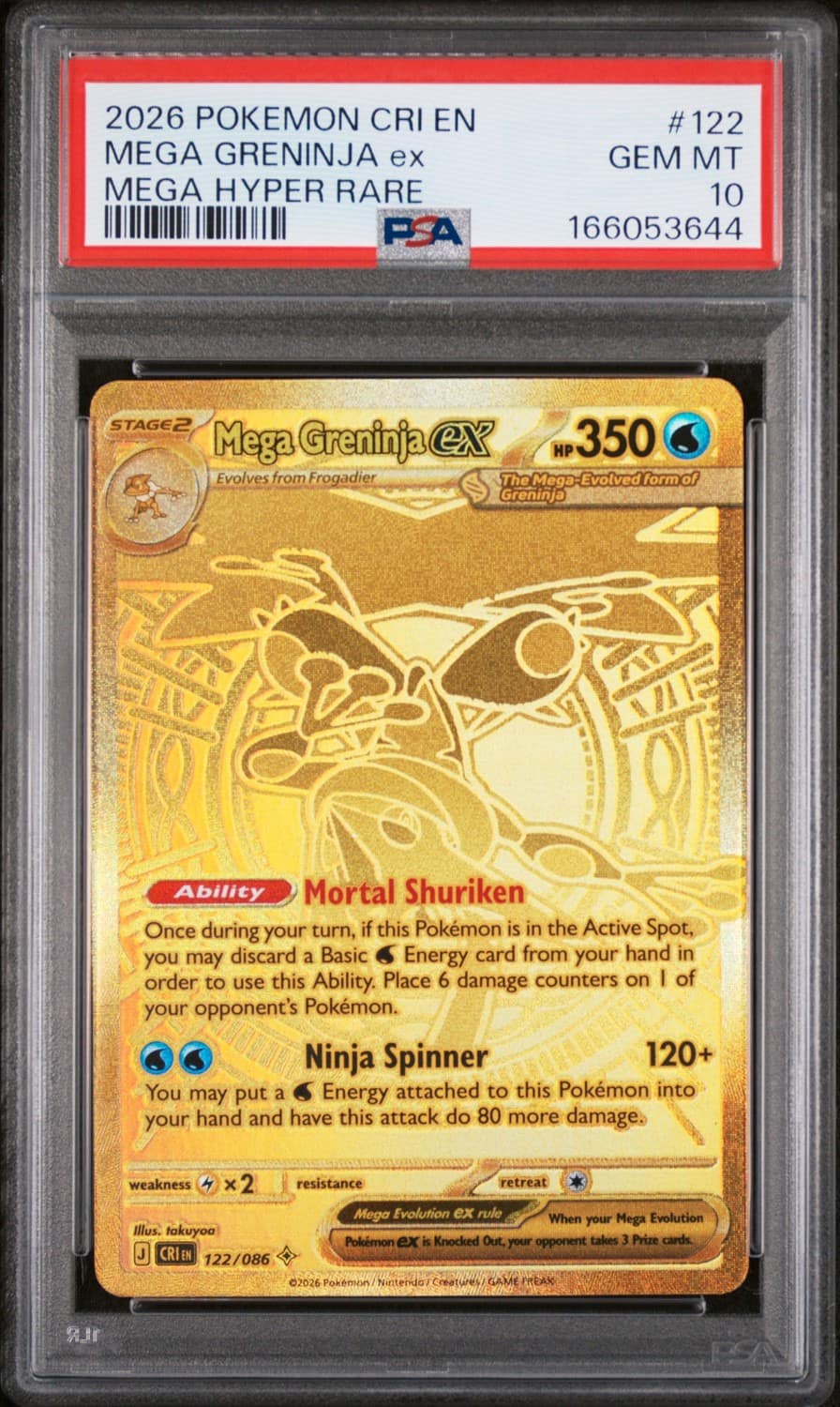 Mega Greninja Ex