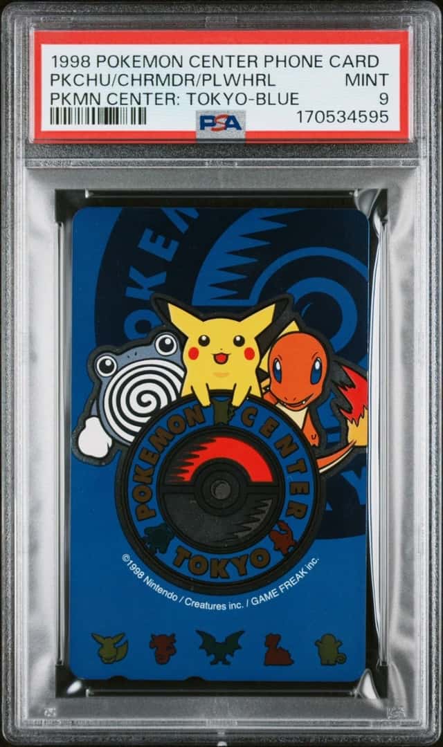 Pokemon Center Phone Card