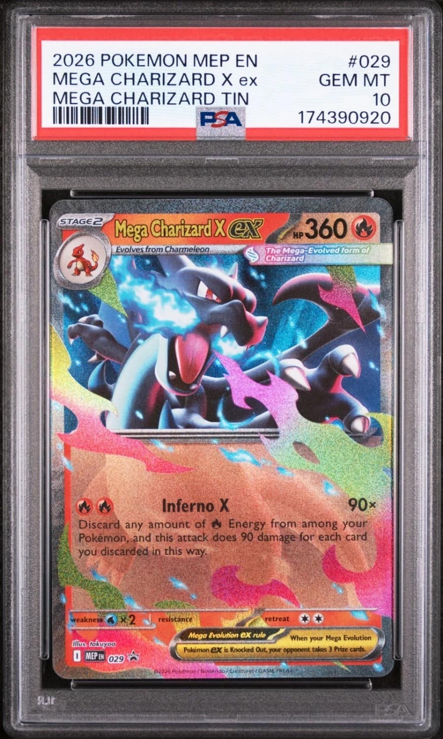 Mega Charizard X Ex