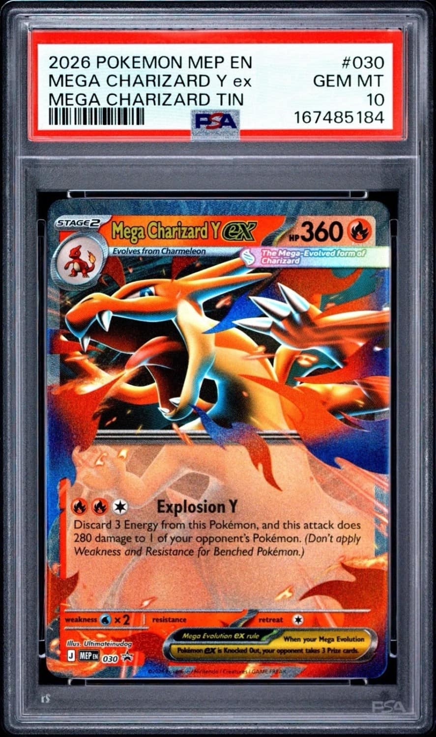 Mega Charizard Y Ex