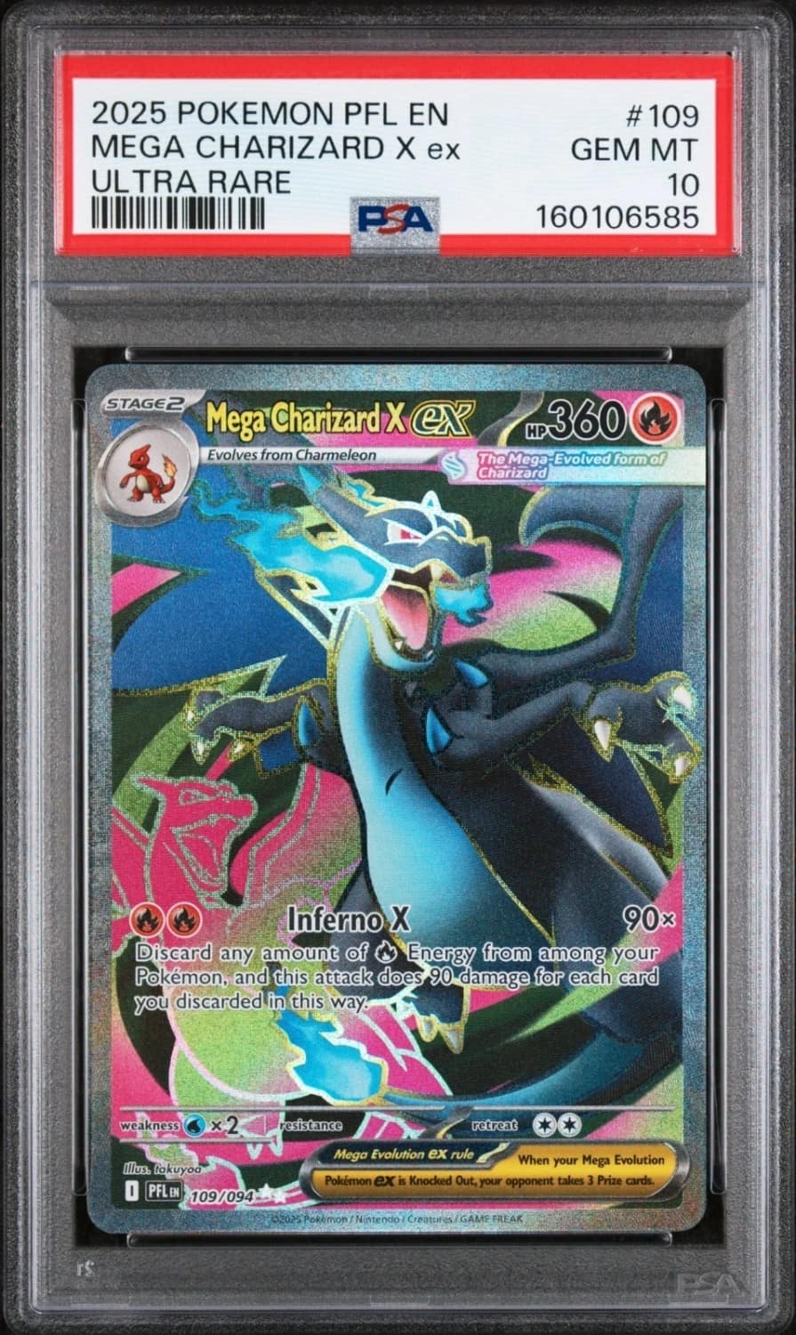 Mega Charizard X Ex