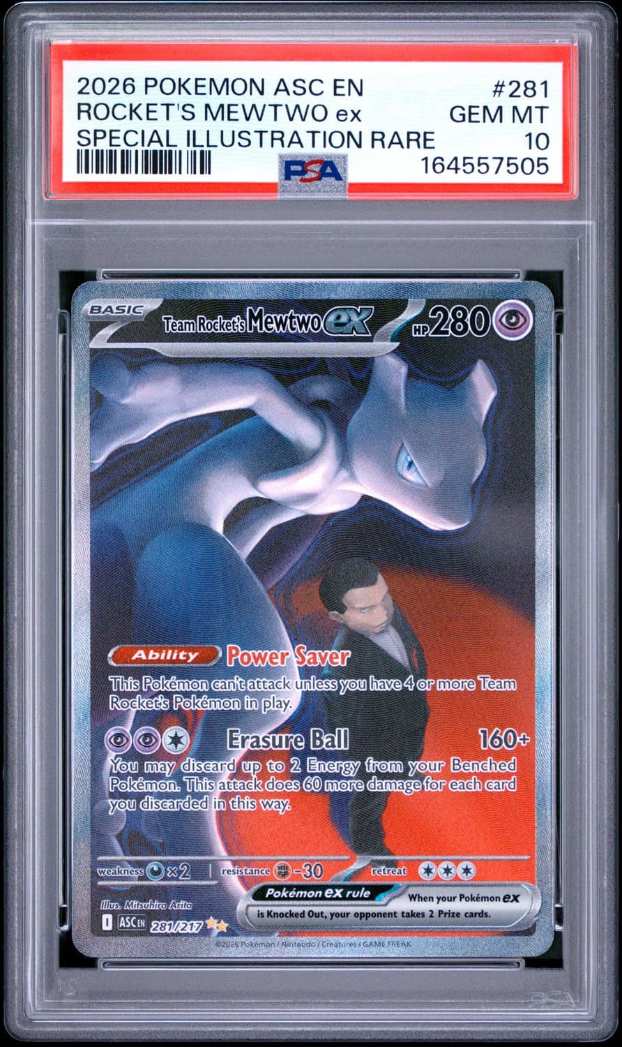 Rocket'S Mewtwo Ex
