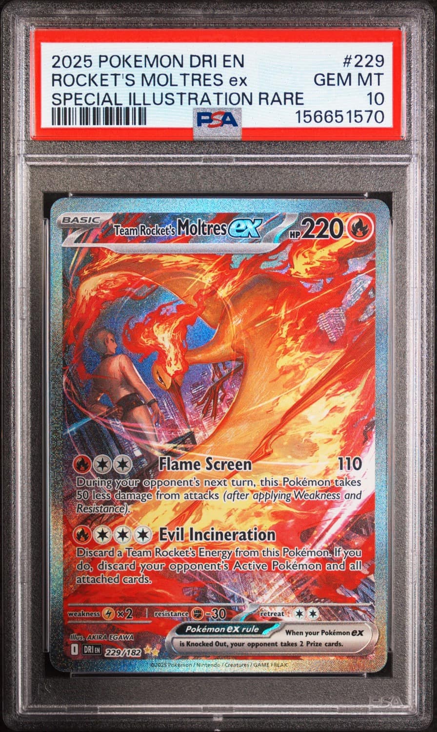 Rocket'S Moltres Ex