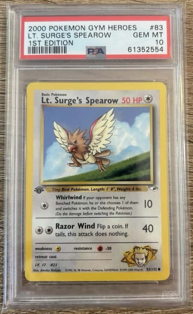 Lt. Surge's Spearow