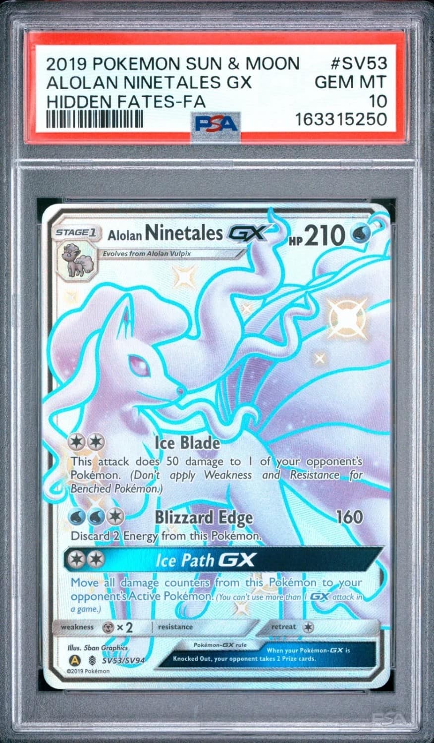 Alolan Ninetales Gx