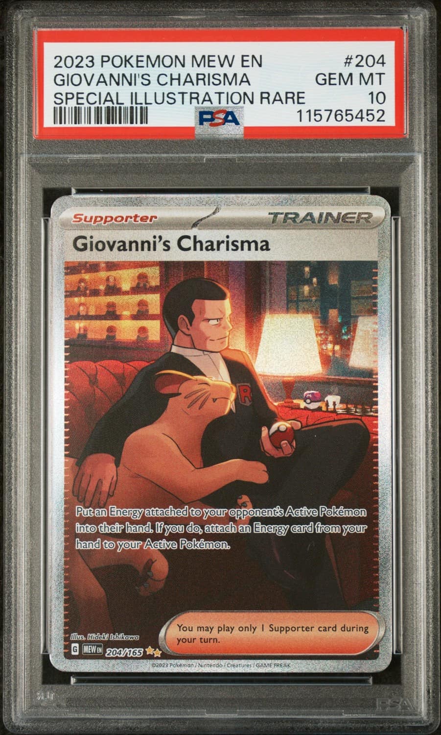 Giovanni'S Charisma