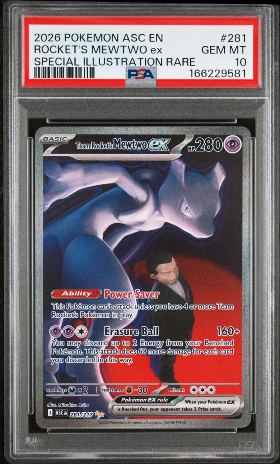 Rocket'S Mewtwo Ex