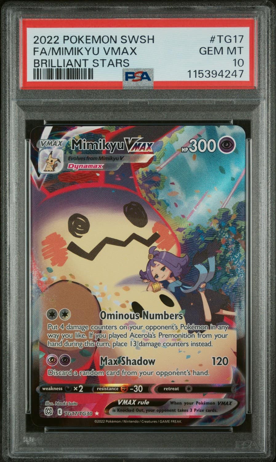 Mimikyu Vmax