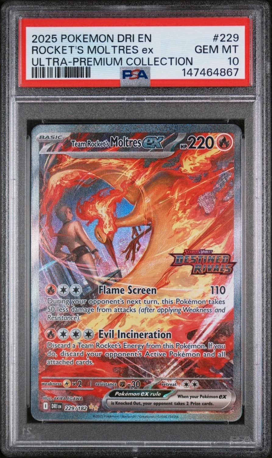 Rocket'S Moltres Ex