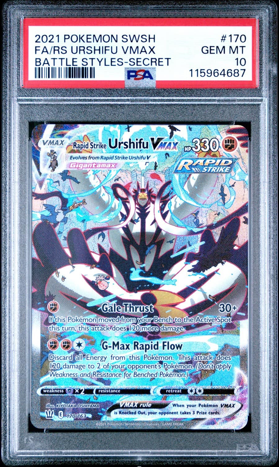 Rapid Strike Urshifu Vmax