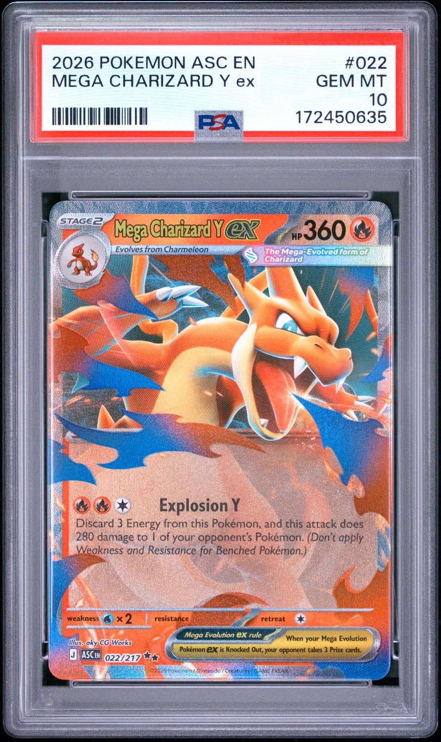 Mega Charizard Y Ex