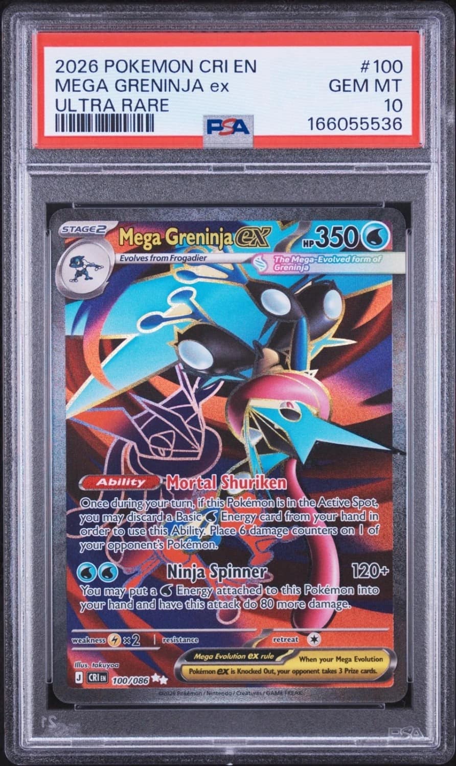 Mega Greninja Ex