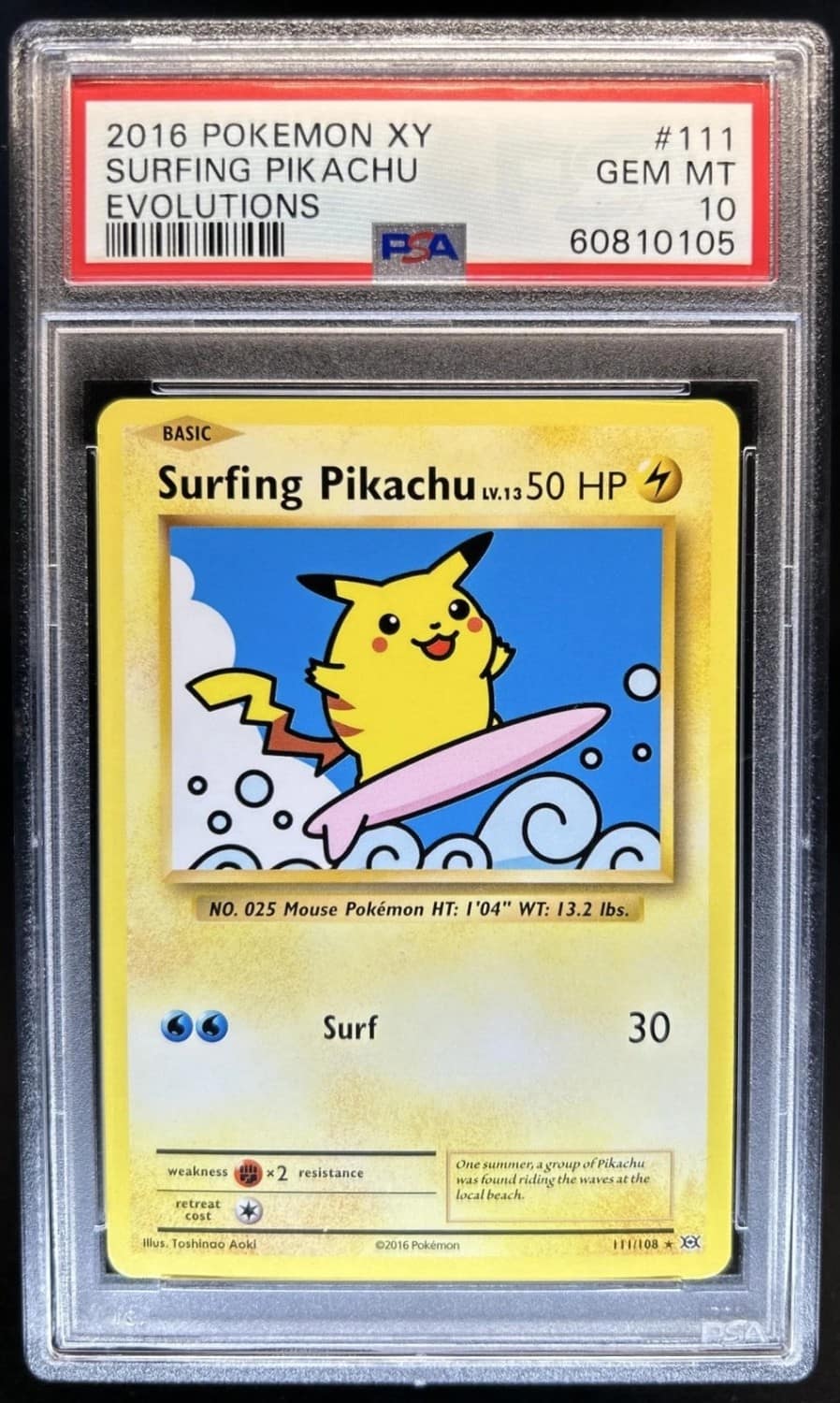 Surfing Pikachu