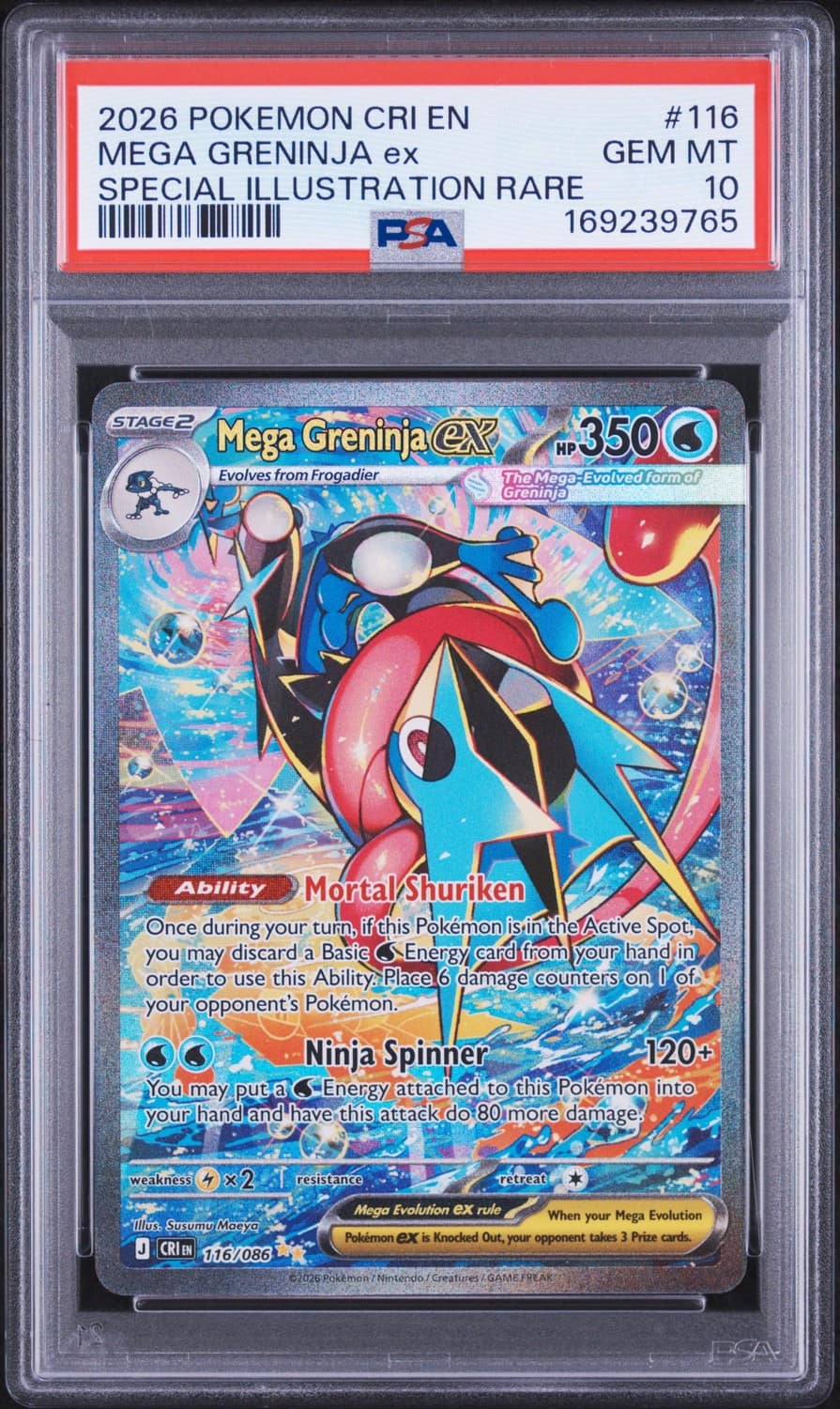 Mega Greninja Ex