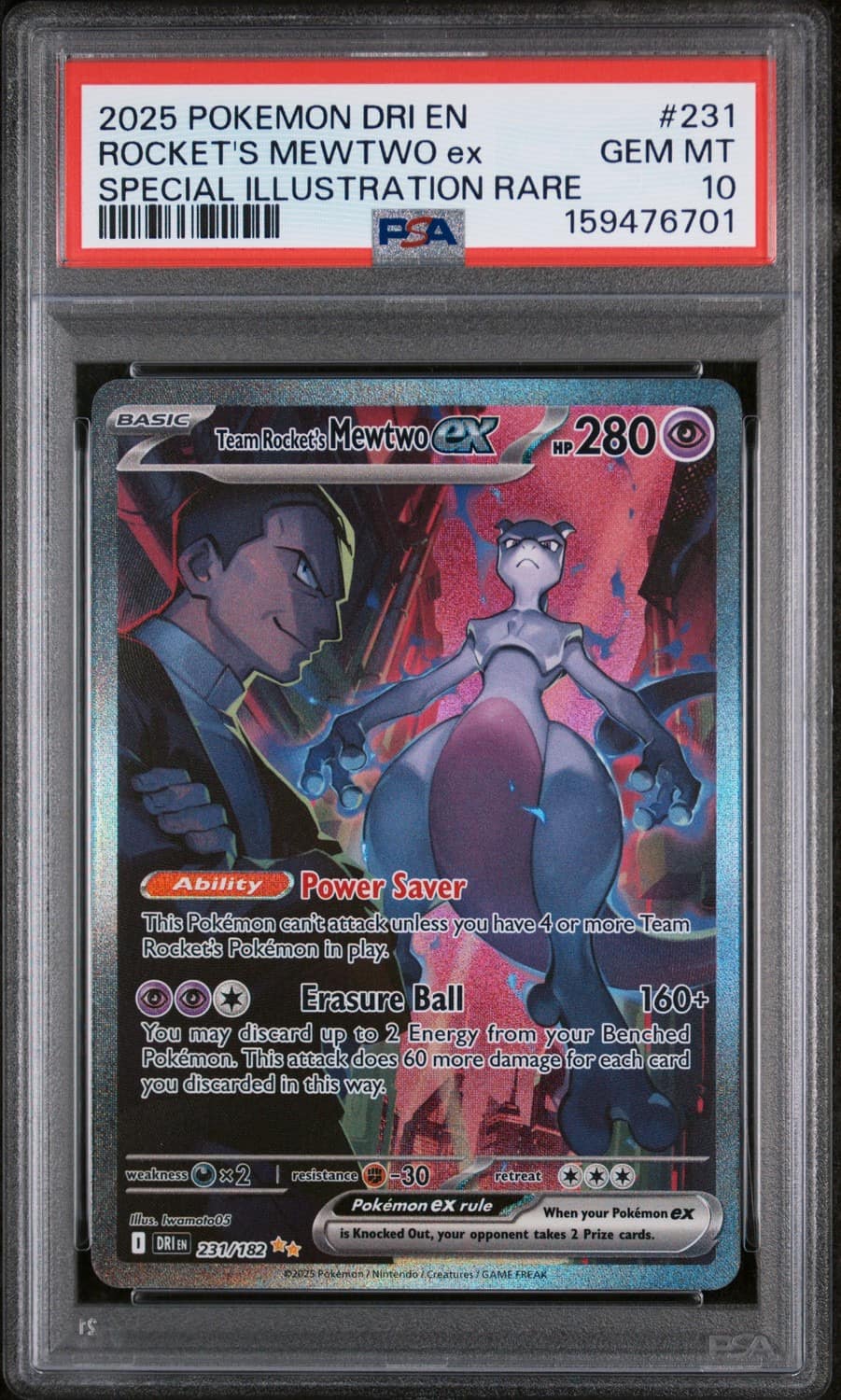 Rocket'S Mewtwo Ex