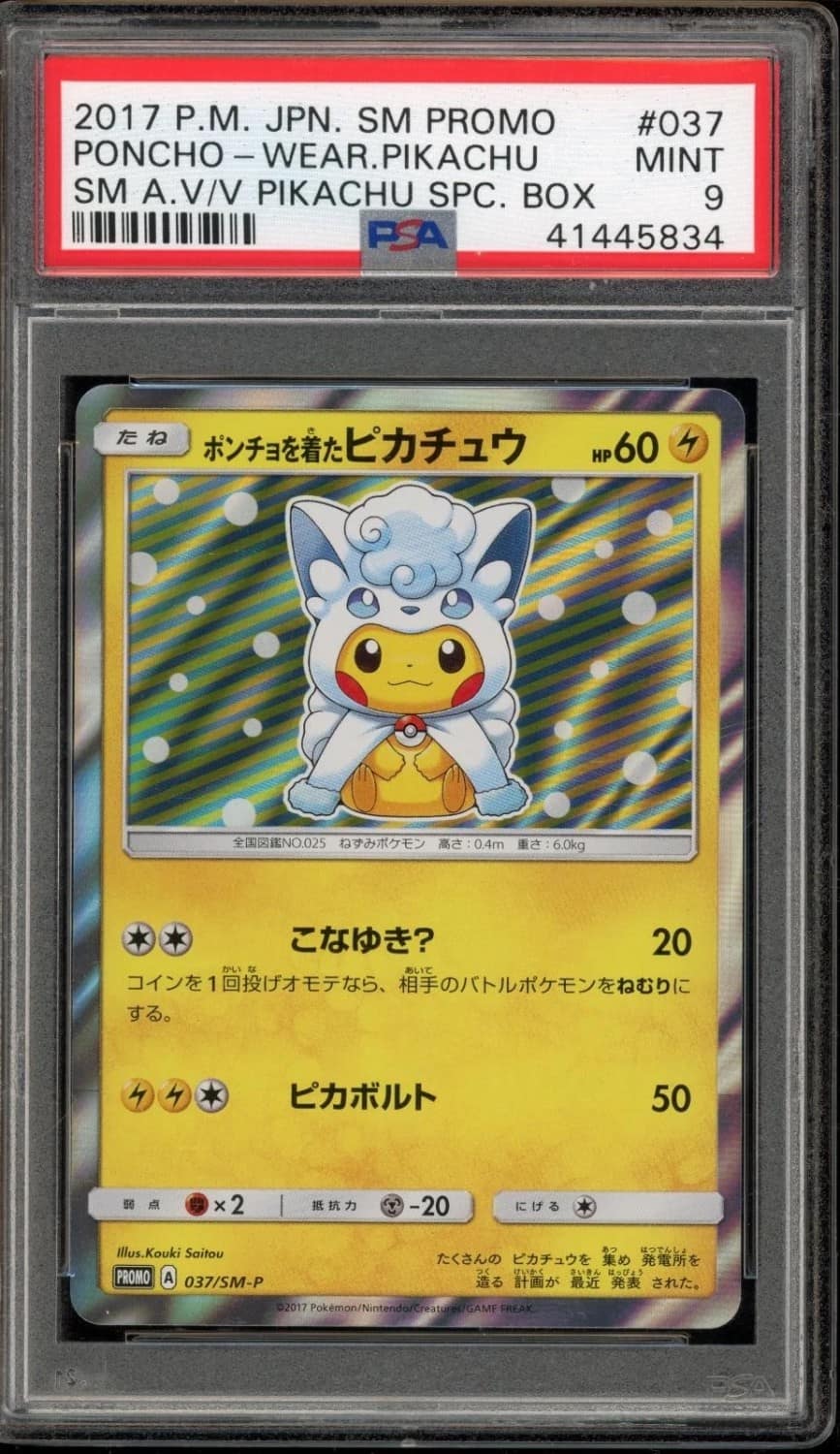 Poncho-Wearing Pikachu