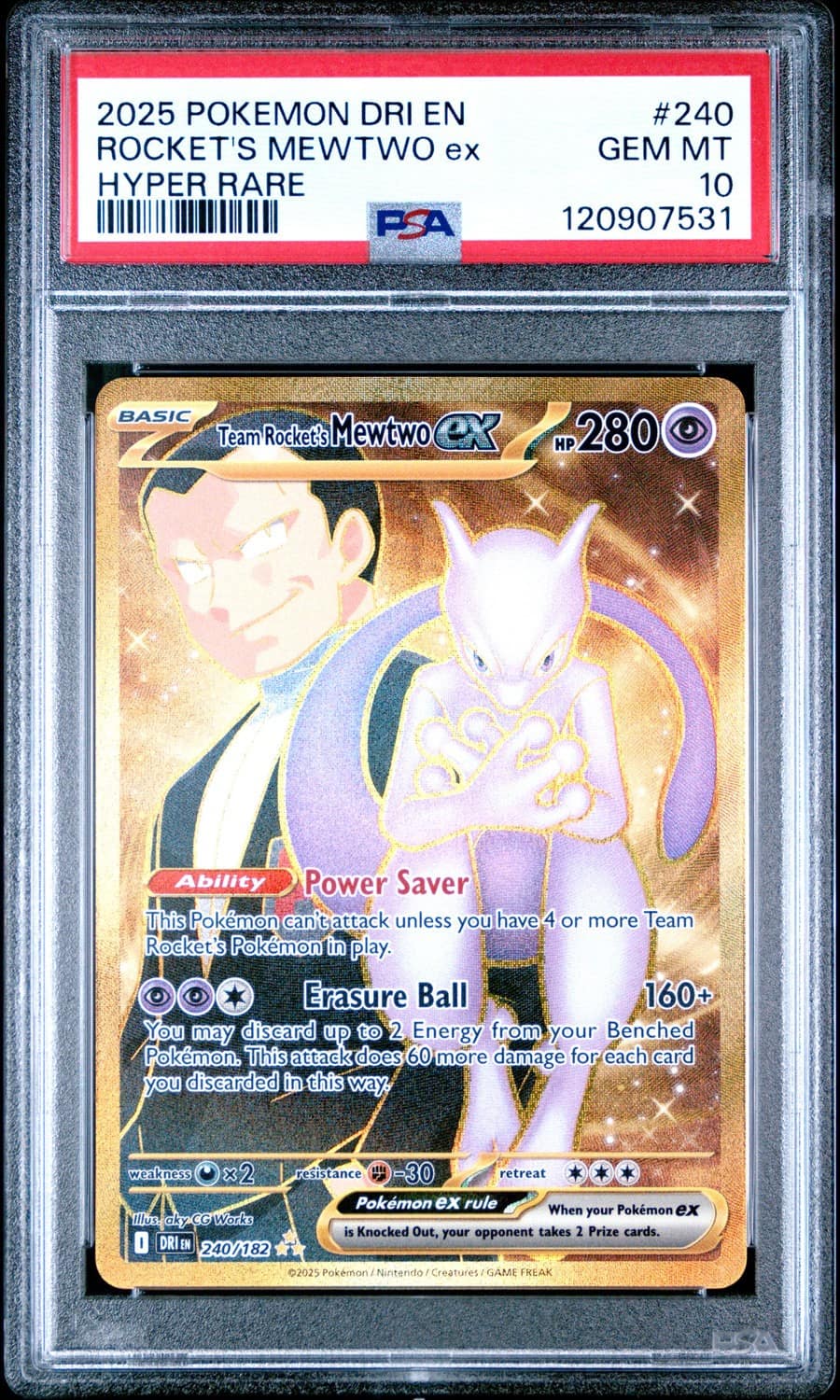 Rocket'S Mewtwo Ex
