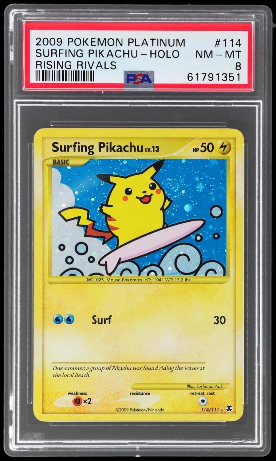 Surfing Pikachu