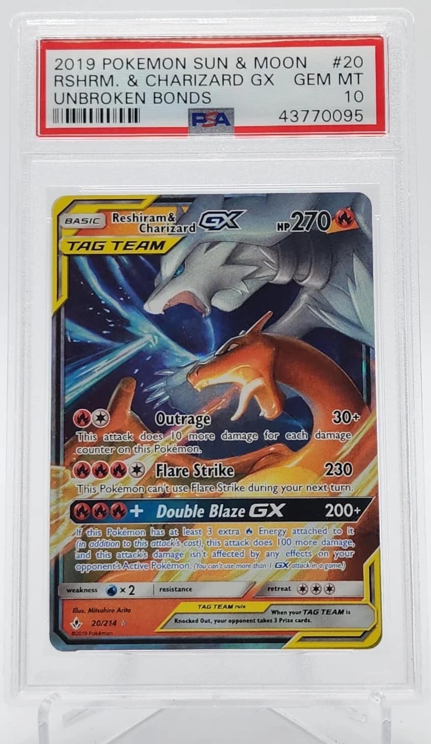 Reshiram & Charizard Gx