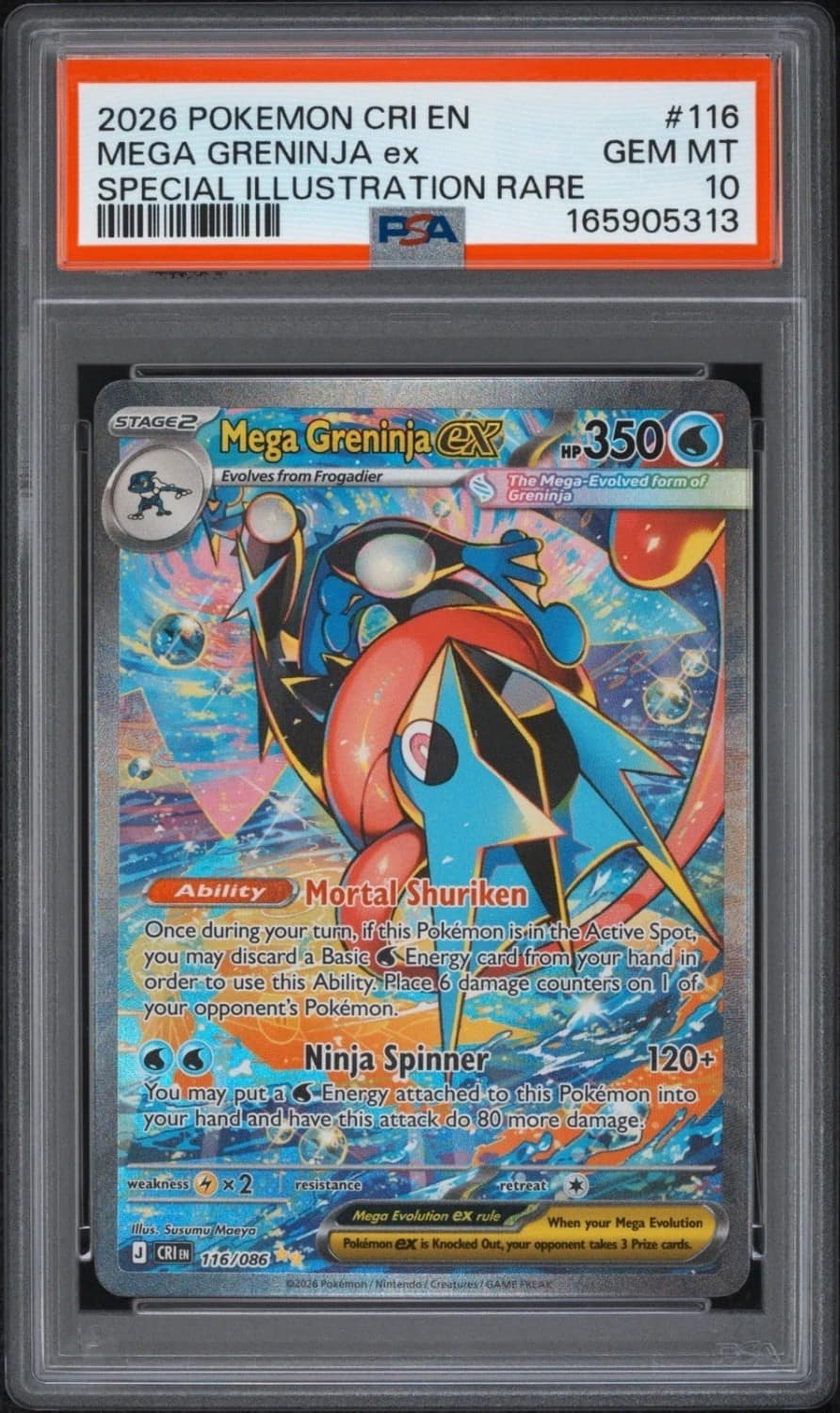 Mega Greninja Ex