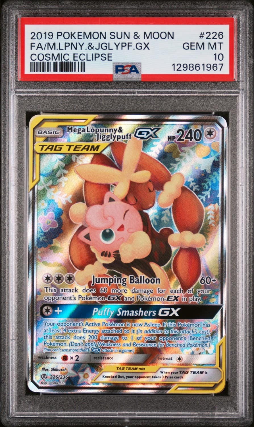 Mega Lopunny & Jigglypuff Gx