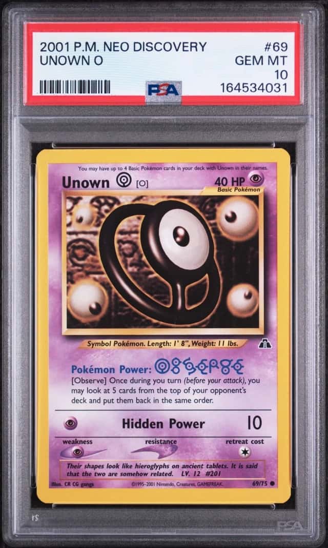 Unown O