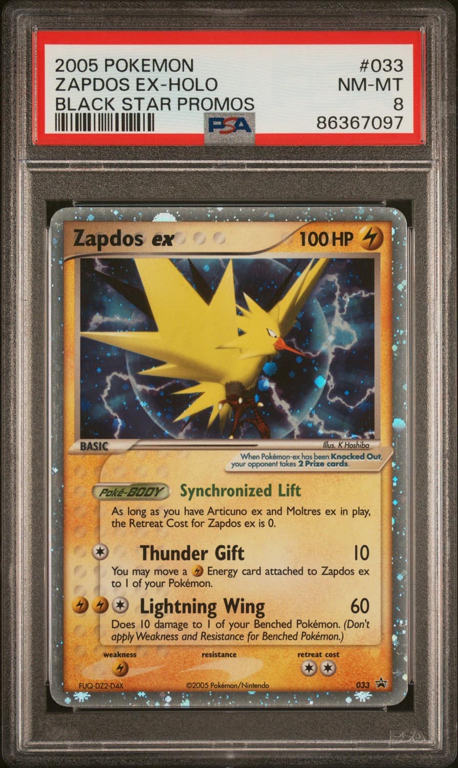 Zapdos Ex